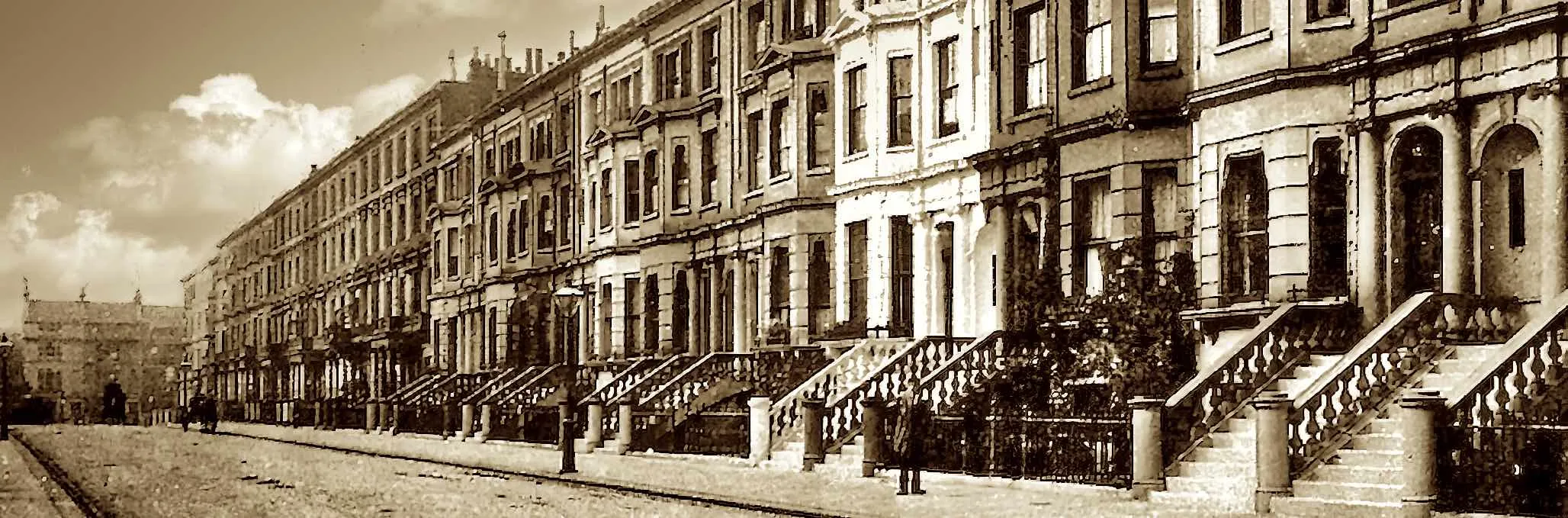 Brunswick Gardens in 1900