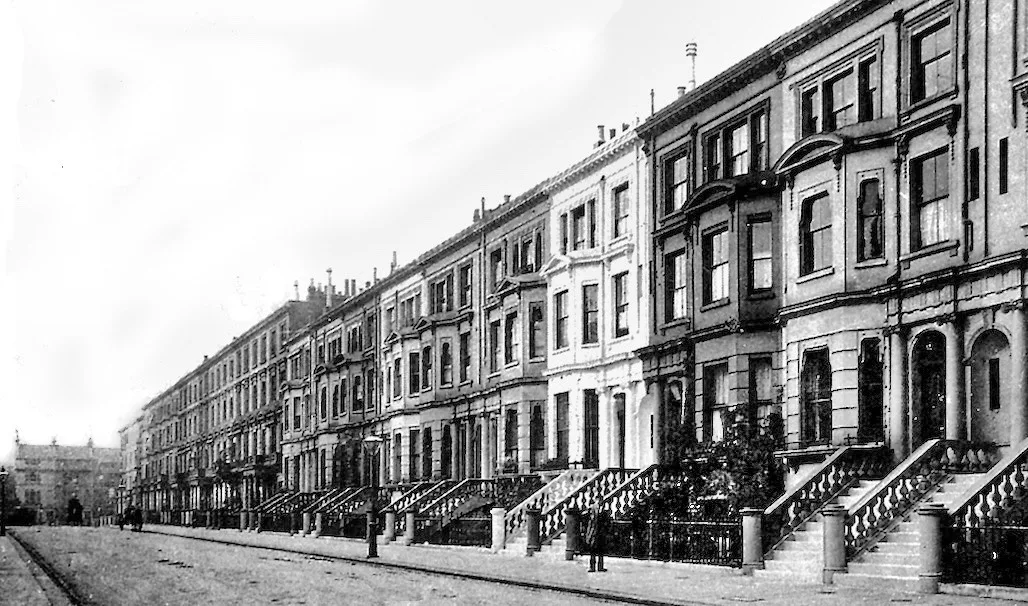 Brunswick Gardens in 1900