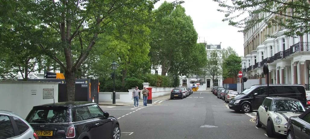 Upper Vicarage Gate in 2012