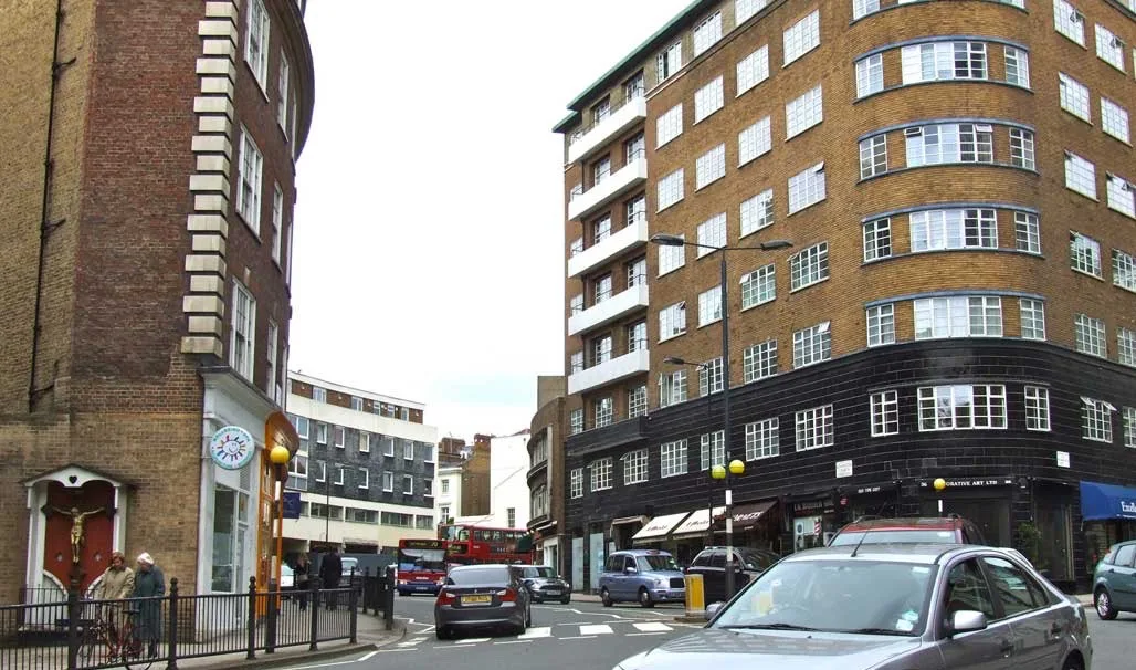 The Winchester Court corner in 2012